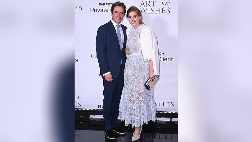 Prinzessin Beatrice und Edoardo Mapelli Mozzi in London.