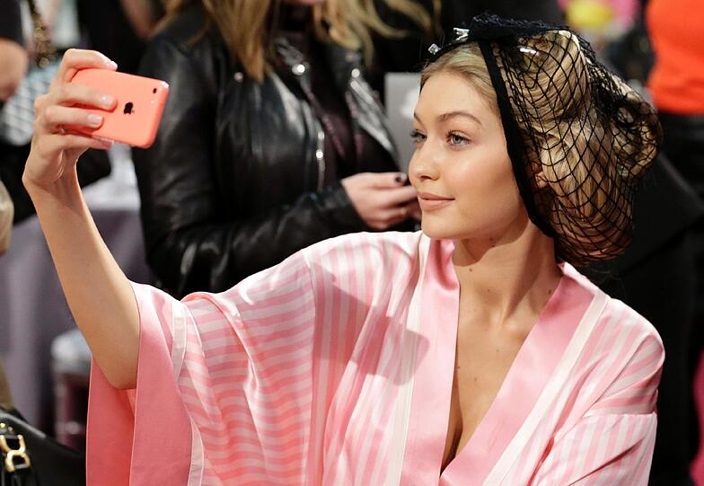 Victoria's Secret Model Gigi Hadid.