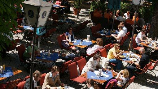 Ein Biergarten zum Entspannen: der Löwenbräukeller. Ein Biergarten zum Entspannen: der Löwenbräukeller.