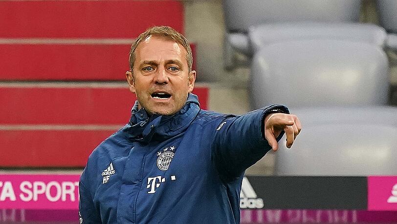 Trainer des FC Bayern: Hansi Flick.