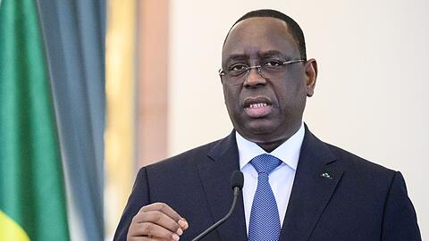 Macky Sall war Pr&auml;sident des Senegal. (Archivfoto)