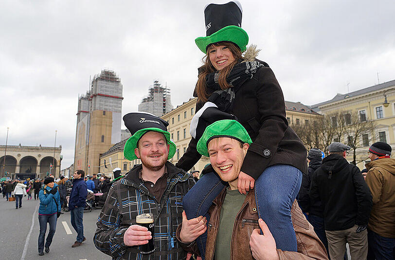 St. Patrick's Day Parade 2016 in München. Die besten Bilder.