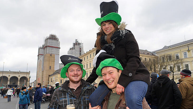 St. Patrick's Day Parade 2016 in München. Die besten Bilder. St. Patrick's Day Parade 2016 in München. Die besten Bilder.