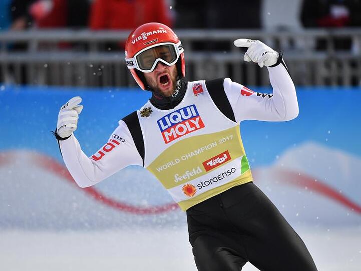 Überflieger: Skispringer Markus Eisenbichler hatte den besten Winter seiner Karriere.