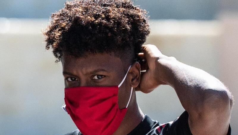 Kingsley Coman reist zur französischen Nationalmannschaft.