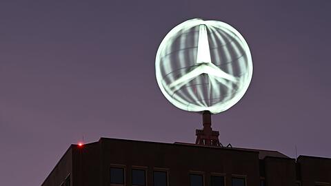 Der Mercedes-Gewinn ist im ersten Quartal weiter abgesackt. (Archivbild)