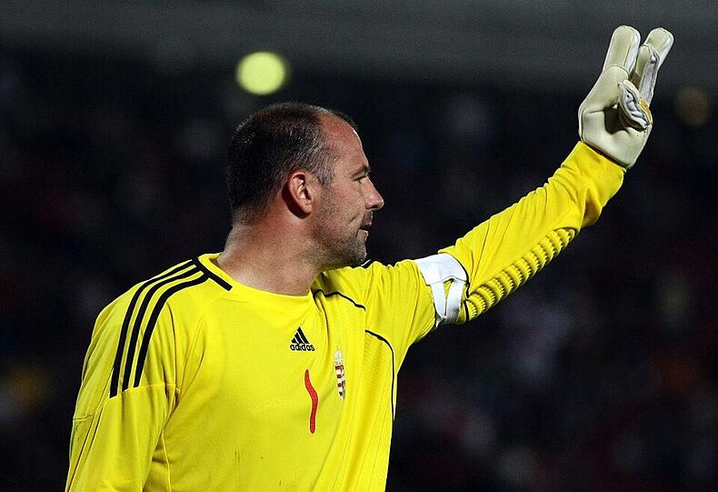 Löwen-Torwart Gabor Kiraly im Ungarn-Dress