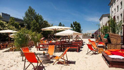 Der Stadtstrand im Münchner Osten: Beach 38. Der Stadtstrand im Münchner Osten: Beach 38.