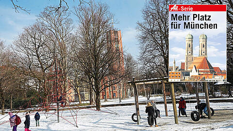 Der Nußbaumpark soll schöner werden.