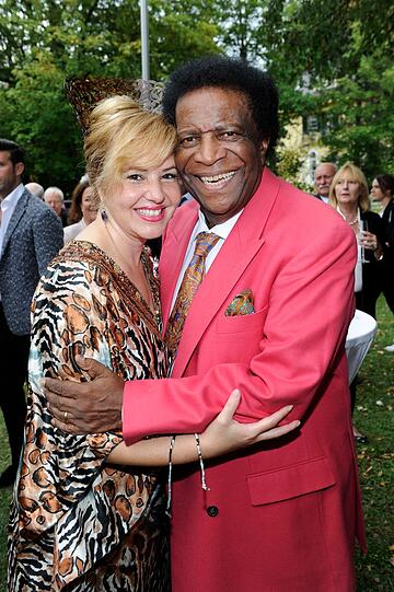 Roberto Blanco und Frau Luzandra