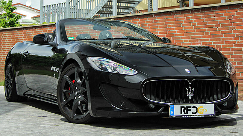 Einen solchen Maserati GranCabrio Sport wollte der Gauner mieten.
