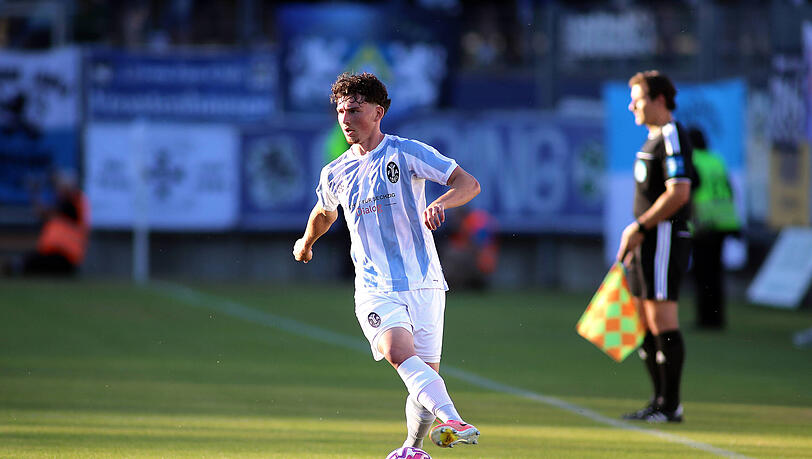 Traf für den TSV 1860 gegen den FC Memmingen: Lance Fiedler. Traf für den TSV 1860 gegen den FC Memmingen: Lance Fiedler.