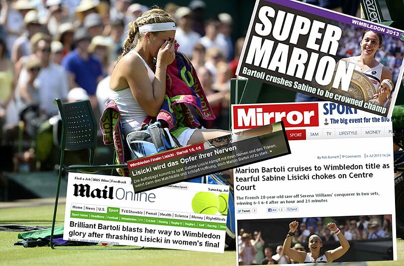 Die Pressestimmen zur Finalniederlage von Sabine Lisicki zum Durchklicken.