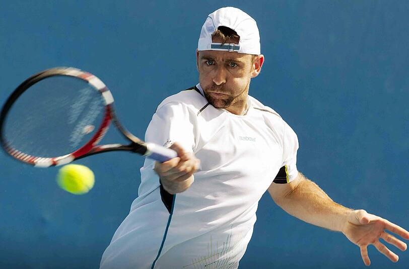 Spielt beim Turnier in Memphis im Viertelfinale gegen Taylor Fritz (USA): Benjamin Becker.