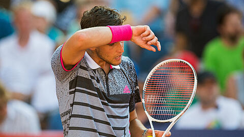 Erledigt: Dominic Thiem aus Österreich.