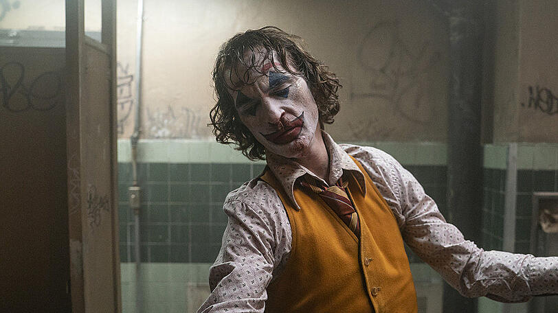 Lange musste Joaquin Phoenix für diesen furchteinflößenden Look nicht in der Maske sitzen