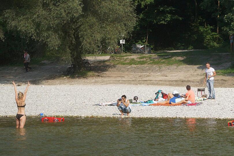 ... oder aufm Kies: