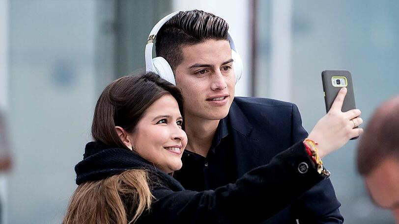 Die Kryptowährung ist nicht sein erster Schritt als Unternehmer: Bayern-Star James Rodríguez.