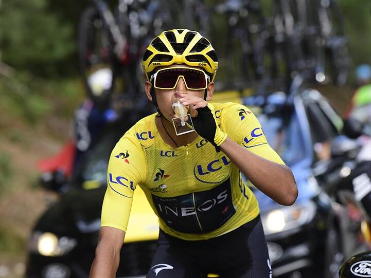Gewann als erster Kolumbianer die Tour de France: Egan Bernal.