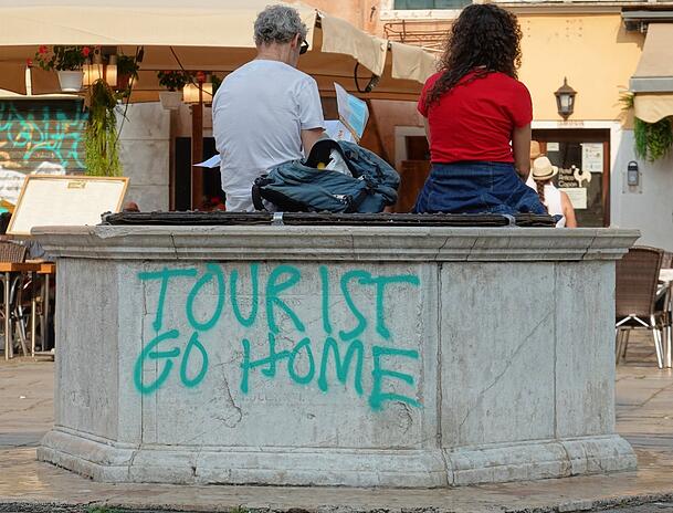 Was machen von Touristen in Venedig halten, haben sie hier ganz offen bekannt.