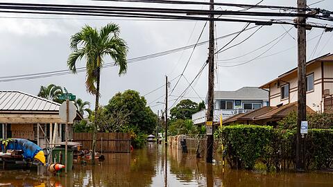 Tausende Menschen mussten ihre H&auml;user verlassen.