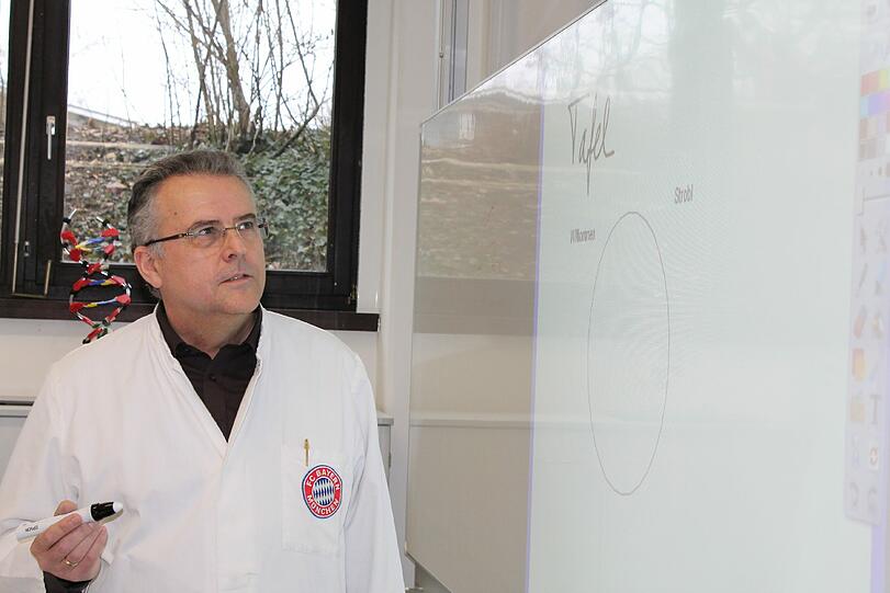 Das "Whiteboard" ersetzt die alte Tafel - und kann sogar YouTube-Clips darstellen.