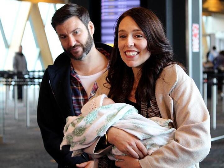 Jacinda Ardern, Clarke Gayford und das "First Baby".