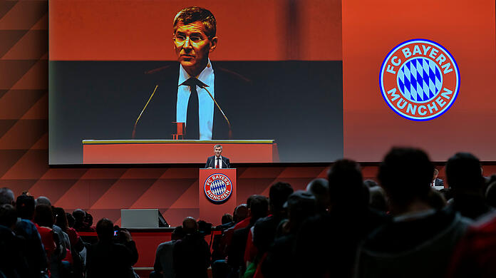 Vor zwei Jahren wurde Herbert Hainer bei der Jahreshauptversammlung zum Präsident des FC Bayern gewählt.