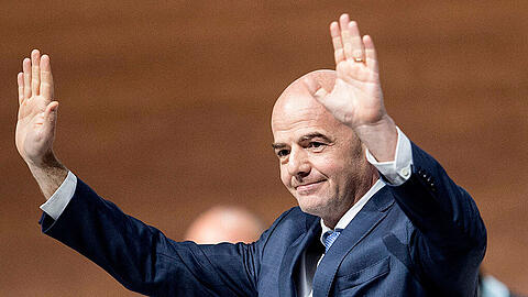 Neuer FIFA-Präsident: Der Schweizer Gianni Infantino.