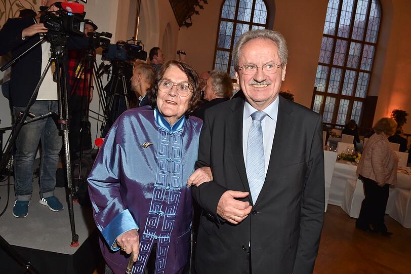 Alt-OB Christian Ude und Frau Edith Welser-Ude