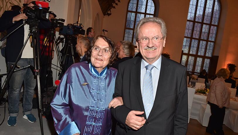 Alt-OB Christian Ude und Frau Edith Welser-Ude