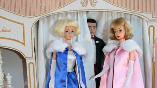 Schick in Schale: Die Barbie-Puppen. Schick in Schale: Die Barbie-Puppen.