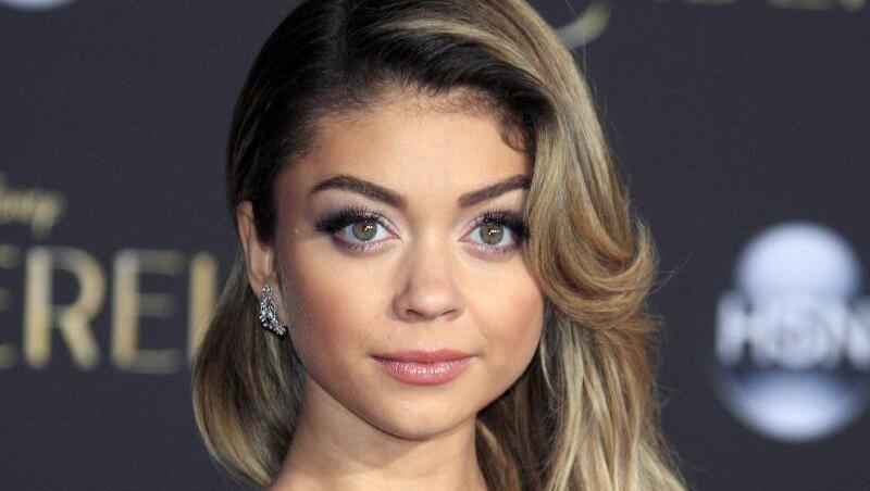 US-Schauspielerin Sarah Hyland bei der Premiere des Films "Cinderella" in Hollywood. US-Schauspielerin Sarah Hyland bei der Premiere des Films "Cinderella" in Hollywood.