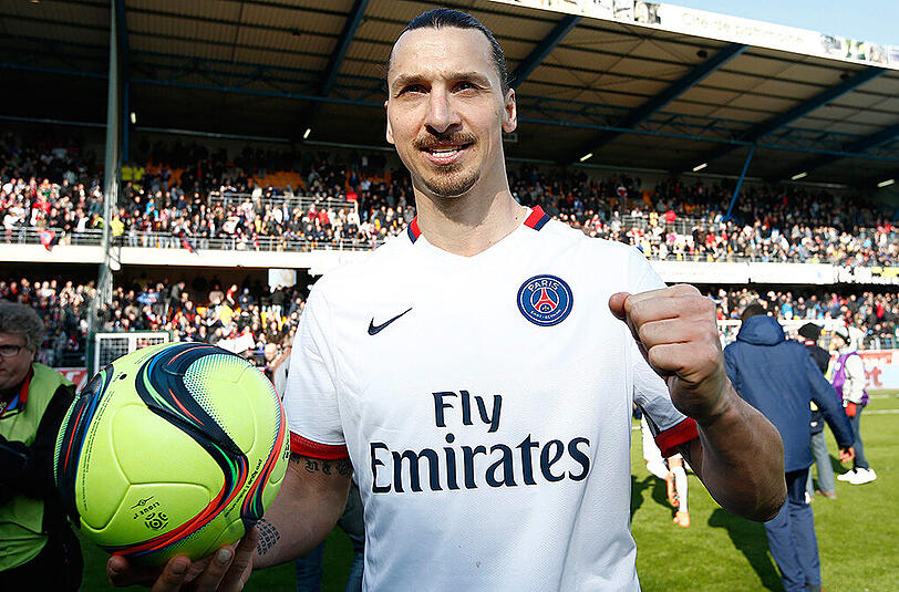 Zlatan Ibrahimovic deutet seinen Abschied aus Paris an.