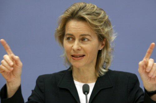 Familienministerin von der Leyen