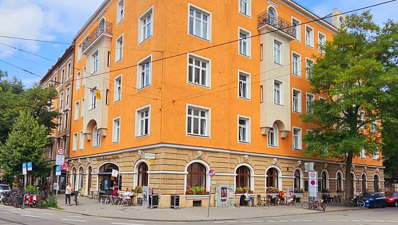 Das Haus am Bordeauxplatz wurde im Zweiten Weltkrieg beschädigt. Aber das Erdgeschoss blieb weitestgehend unbeschadet.