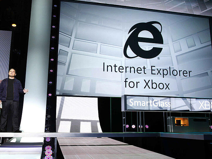 Einst wurde der Internet Explorer noch für die Konsole XBox angekündigt, jetzt steht der Browser auf dem PC vor dem Aus
