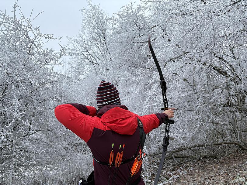 Lust auf innere Ruhe beim Bogenschie&szlig;en? Das geht rund ums Hotel zu jeder Jahreszeit.