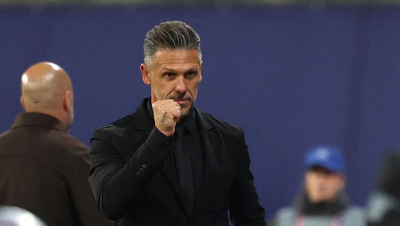 Trainer Martín Demichelis möchte auch aus München etwas Zählbares mitnehmen. Trainer Martín Demichelis möchte auch aus München etwas Zählbares mitnehmen.