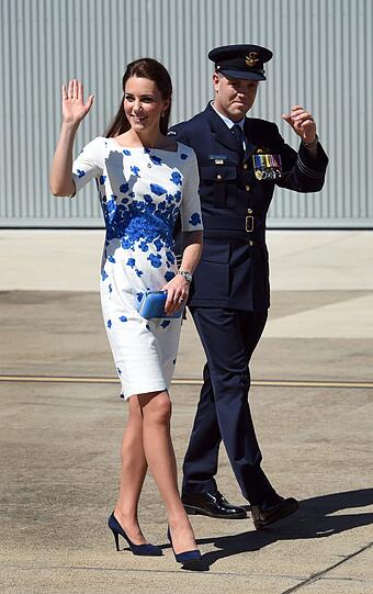 William und Kate haben das australische Militär besucht. Die Bilder.