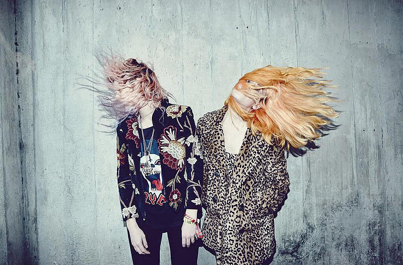 Funkig: das Duo Deap Vally aus Los Angeles.