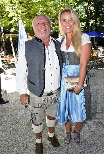 Walter Dueck und Tochter Carina