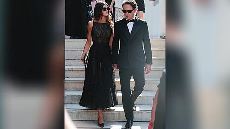 Kaia Gerber und Lewis Pullman in Venedig.