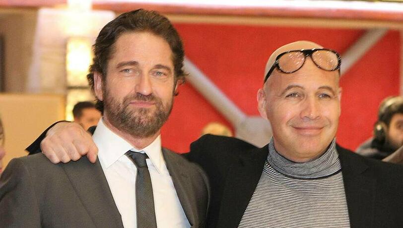 Berühmte Fackelträger unter sich: Gerard Butler (l.) und Billy Zane. Berühmte Fackelträger unter sich: Gerard Butler (l.) und Billy Zane.