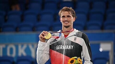 Alexander Zverev gewinnt in Tokio Gold im Herren-Einzel.