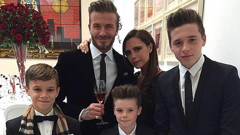 Die ganze Familie Beckham Die ganze Familie Beckham