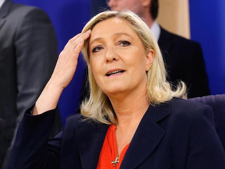 Marine Le Pen. Foto: Olivier Hoslet/EPA/Archiv
