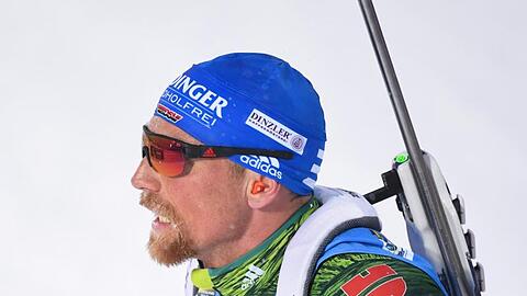 Erik Lesser und Verfolgungs-Weltmeisterin Denise Herrmann kämpfen bei der Single-Mixed-Staffel um eine Medaille.