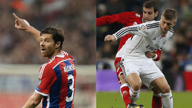 Das "Tauschgeschäft" des Jahres: Toni Kross schlug bei Real Madrid voll ein und Xabi Alonso bei den Bayern. Das "Tauschgeschäft" des Jahres: Toni Kross schlug bei Real Madrid voll ein und Xabi Alonso bei den Bayern.