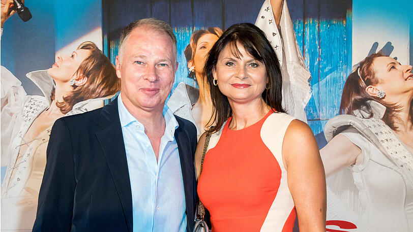 Stefan Reuter mit Annette Ruess.